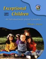 Cover of Exceptional Children