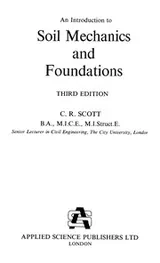 Cover of An introduction to soil mechanics and foundations