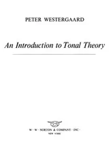 Cover of An Introduction to Tonal Theory