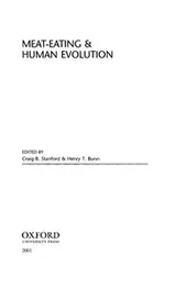 Cover of Meat-eating & human evolution