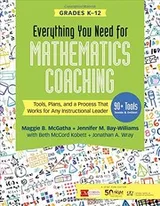 Cover of Everything You Need for Mathematics Coaching: Tools, Plans, and a Process That Works for Any Instructional Leader, Grades K-12 (Corwin Mathematics Series)
