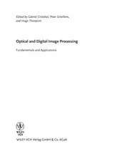 Cover of Optical and digital image processing