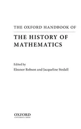 Cover of The Oxford handbook of the history of mathematics