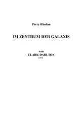 Cover of Im Zentrum der Galaxis