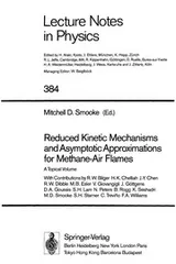 Cover of Reduced kinetic mechanisms and asymptotic approximations for methane-air flames