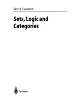 Cover of Sets, Logic and Categories