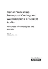 Cover of Signal processing, perceptual coding, and watermarking of digital audio