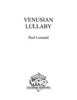 Cover of Venusian lullaby