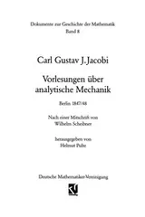Cover of Vorlesungen über analytische Mechanik