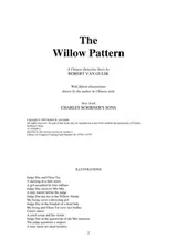Cover of The willow pattern