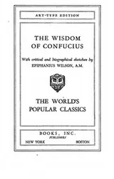 Cover of The wisdom of Confucius =