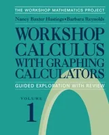 Cover of Workshop calculus with graphing calculators