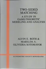 Cover of Two-Sided Matching