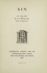 Cover of Sin