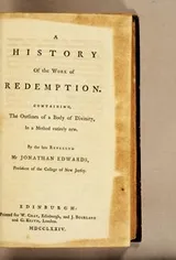 Cover of A history of the work of redemption