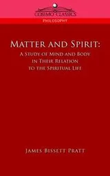 Cover of Matter and Spirit