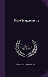 Cover of Plane Trigonometry