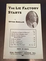 Cover of The lie factory starts