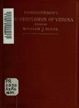 Cover of Two Gentlemen of Verona