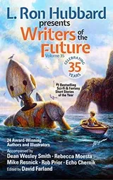 Cover of L. Ron Hubbard Presents Writers of the Future Vol 35