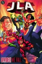 Cover of JLA, divided we fall