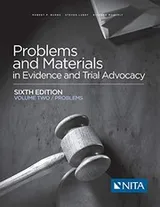 Cover of Problems and Materials in Evidence and Trial Advocacy