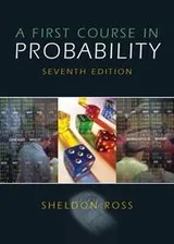 Cover of A first course in probability