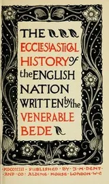 Cover of Historia ecclesiastica gentis Anglorum