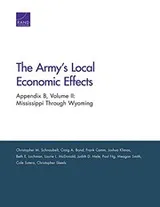 Cover of The Army's Local Economic Effects : Appendix B