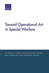 Cover of Toward Operational Art in Special Warfare