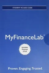 Cover of Mylab Finance with Pearson Etext -- Access Card -- For Foundations of Finance