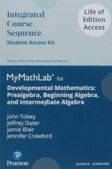 Cover of Developmental Mathematics