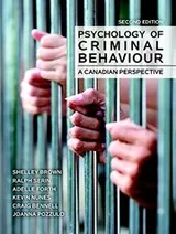 Cover of Psychology of criminal behaviour
