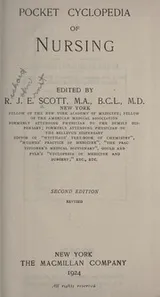 Cover of Pocket cyclopedia of nursing
