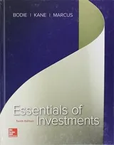 Cover of Essentials of Investments with Connect