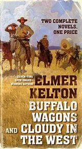 Cover of Buffalo Wagons and Cloudy in the West