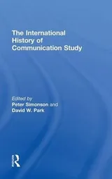 Cover of The International History of Communication Study