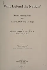 Cover of Why defend the nation?