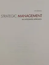 Cover of Strategic Management : Theory & Cases
