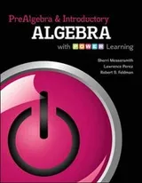 Cover of Prealgebra and Introductory Algebra with P.O.W.E.R. Learning