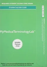 Cover of MyLab Medical Terminology with Pearson eText -- Access Card -- for Medical Terminology for Health Care Professionals