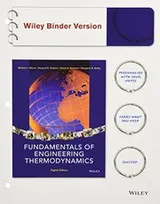 Cover of Fundamentals of Engineering Thermodynamics, Binder Ready Version