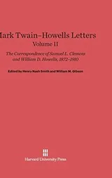 Cover of Mark Twain-Howells Letters