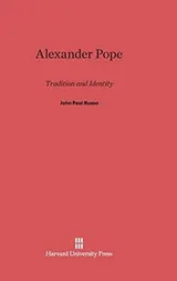 Cover of Alexander Pope
