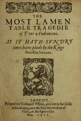 Cover of Titus Andronicus