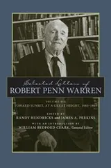 Cover of Selected letters of Robert Penn Warren