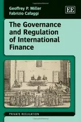 Cover of The Governance and Regulation of International Finance