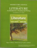 Cover of Instructor's Manual to accompany Literature 2nd AP Edition