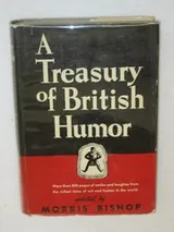 Cover of A treasury of British humor