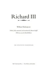 Cover of Richard III Annotated